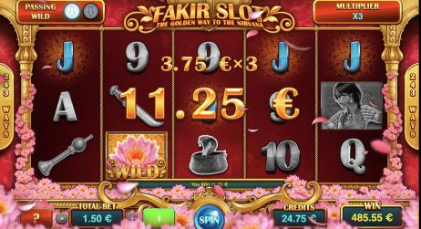 Fakir dice slot